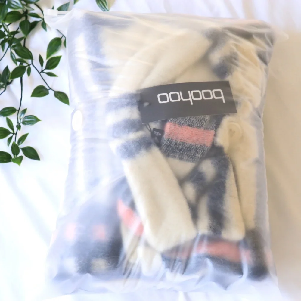 oversized long line check shacket - Picture 12 of 12